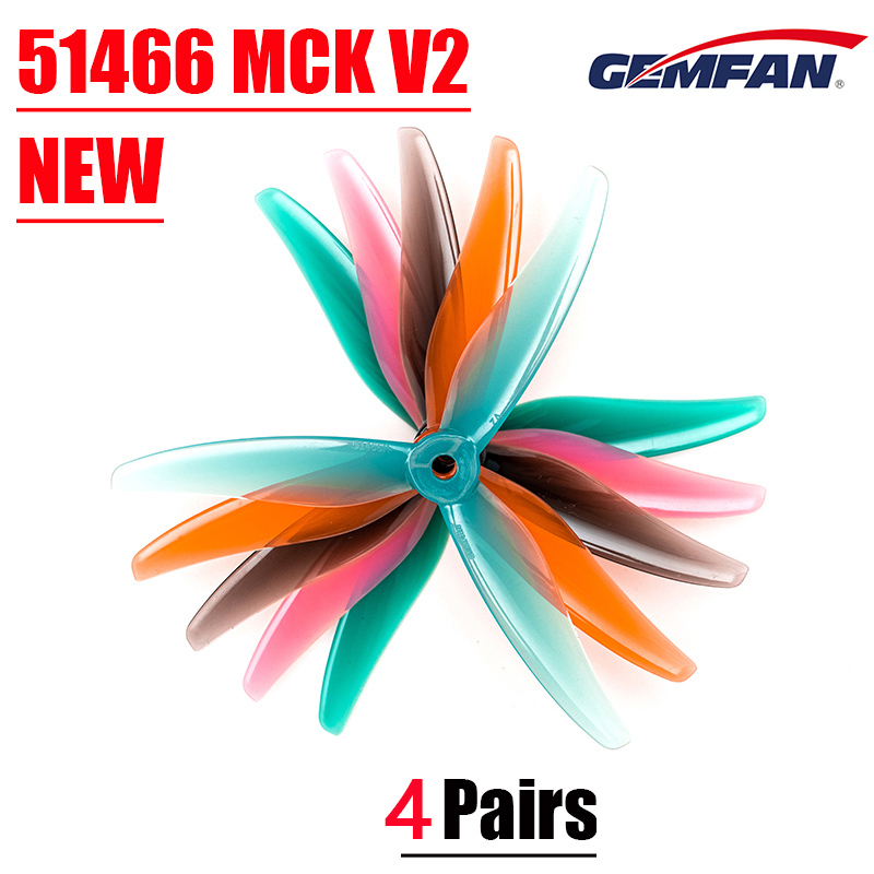 4 Pairs GEMFAN 51466 MCK  5 in - Drone Battery Strap ulasan dan harga